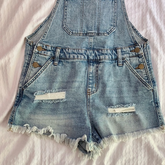 Target Wild Fable denim overalls - Picture 2 of 8